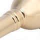 thumbnail image 4 of Embouchure de cor 1/2 po, accessoire d'instrument de musique en cuivre durable pour trombone ténor, doré, 4 of 4