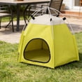 thumbnail image 4 of Hexagon Pet Tent Outdoor Camping Portable Folding Dog Cat House, Waterproof Tear-Resistant Travel Shelter, Mesh Ventilation, Lightweight Bed, 60x60x48cm, 4 of 6