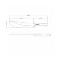 thumbnail image 3 of Cuchillo Tramontina Churrasco Para Carne de 10 cm Negro, 3 of 4