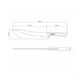 thumbnail image 3 of Cuchillo Tramontina Churrasco Para Carne de 10 cm Negro, 3 of 4