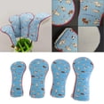 thumbnail image 2 of Cubiertas para la cabeza del palo para golf kusrkot 8x Controladores de maderas híbridas Golf Putter Headcover, 2 of 8