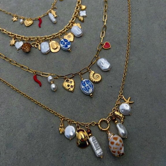 Wavecrest Ocean-Inspired Necklace