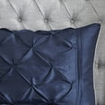 thumbnail image 3 of Cotton Bedding Set, 7 Piece Tufted Comforter Set Navy Cal King, Navy Bed In A Bag,Polyester Comforter Set, Household Supplies & Décor Bedding Bedding Sets 7 Piece Tufted Comforter Set Navy Cal King, 3 of 13