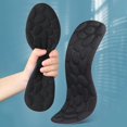 thumbnail image 5 of Visland 1 Pair Women Men Insoles Bounce Cobblestone Design Cuttable Elastic Soft Shock Absorption Unisex Washable Jogging Insoles Universal Insoles, 5 of 10