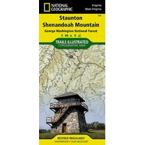National Geographic Maps: Trails Illustrated: Staunton, Shenandoah Mountain [george Washington and Jefferson National Forests] - Folded Map