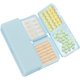 thumbnail image 1 of 7-dagars pillerorganisatör, resemedicinlåda, [hopfällbar design][stor kapacitet] bärbar pillerdispenserbehållare -Blå, 1 of 5