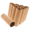 thumbnail image 4 of 20 tubos de cartón para manualidades: rollos de papel kraft de 15 cm para toallas de papel, ideales para proyectos de arte infantil. Color caqui., 4 of 8