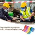 thumbnail image 4 of Uxcell Flagging Tape, Non-Adhesive Plastic Neon Survey Marking Tape for Marking Ribbons Multicolor 8, 4 of 5