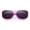 Pink, variant on Polarized Antiglare 63mm Fit Over Rhinestone Womens Sunglasses / Pink Frame - Black Lens