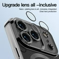 thumbnail image 2 of Strong Magnetic Clear Case for iPhone 17 Pro Max, Luxury Plating Bling Phone Case Cover Compatible with Magsafe for Men Women Girls with Camera Lens Protector for iPhone 17 Pro Max, Black, 2 of 6