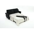 thumbnail image 3 of Sleeper Sofa Bed Pull Out Couch with Memory Foam Mattress 81.5 Inch 2 Seater Convertible Couch for Small Spaces Apartment Studio Living Room Dark Gray, 3 of 9