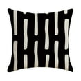 thumbnail image 1 of adviicd Black White Waterproof Hugging Pillow Household Design Pattern Sand Pillow, 1 of 4