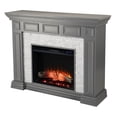 thumbnail image 2 of Southern Enterprises 50" Gray and White Contemporary Electric Fireplace, 2 of 3