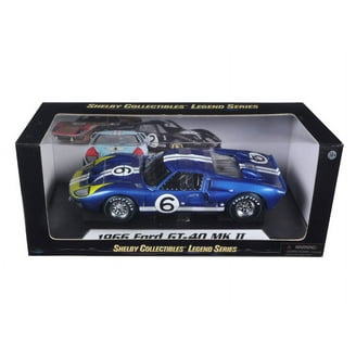 Shelby Collectibles 1966 Ford GT40 MK II Light Blue, 1/18 Diecast