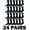 Black, variant on 12 Pairs Mens Classic Crew Socks With Full Cushion Cotton Blend, King Size 13-16, by SOCKS'NBULK (Black)