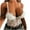 White, variant on VerPetridure Sports Bras for Women On Sale Alluring Women Lace Cage Bra Elastic Cage Bra Strappy Hollow Out Bra Bustier