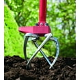 thumbnail image 4 of Garden Weasel Claw Pro To Cultivate, Loosen, Aerate, Weed, No Bending, Red, 4 of 4