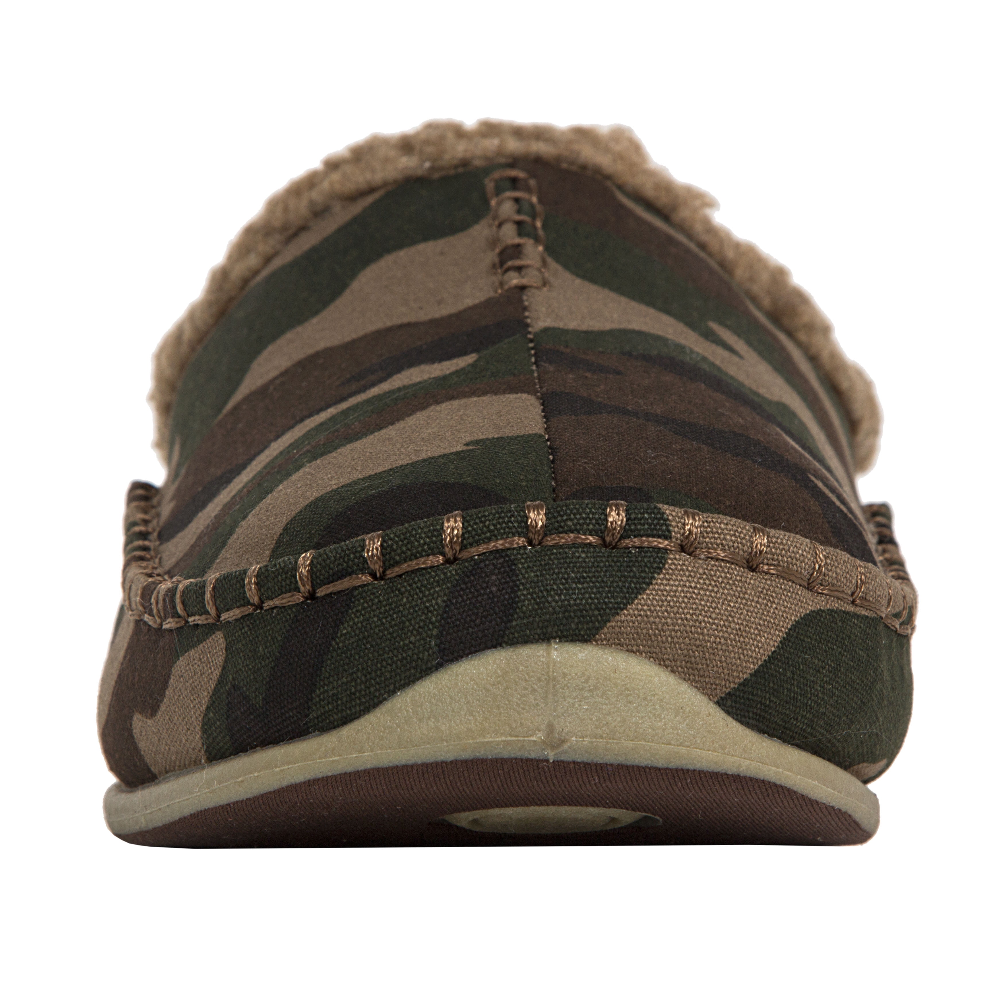 Deer Stags Nordic Men\'s Camo Supro Moccasin Slippers Faux Fur Lined US 11 Deer Stags Unisex Nordic Canvas Slipper - Camouflage - 11  main image 4