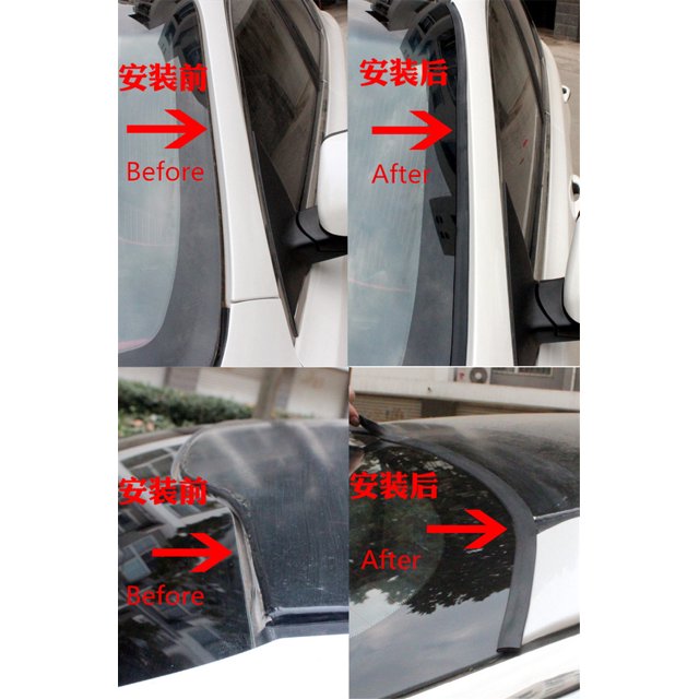 3M Rubber Car Windshield Sunroof Soundproof Filler Window Seal Edge