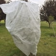 thumbnail image 3 of PENIKOKO NonWoven Plant Cover Protective Tree Covers with Adjustable String for Plant Use White 60x110cm, 3 of 6