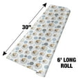 thumbnail image 4 of British Bulldog Puppy Dog Bath Towel Rubber Duck Premium Gift Wrap Wrapping Paper Roll, 4 of 5