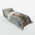 thumbnail image 2 of Ambesonne Antique Bedding Set 3 Pcs, Old Vintage, Twin, Petrol Blue Marigold, 2 of 2