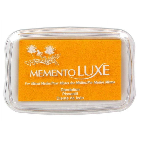 Tsukineko Memento Luxe Ink Pad Lg Dandelion