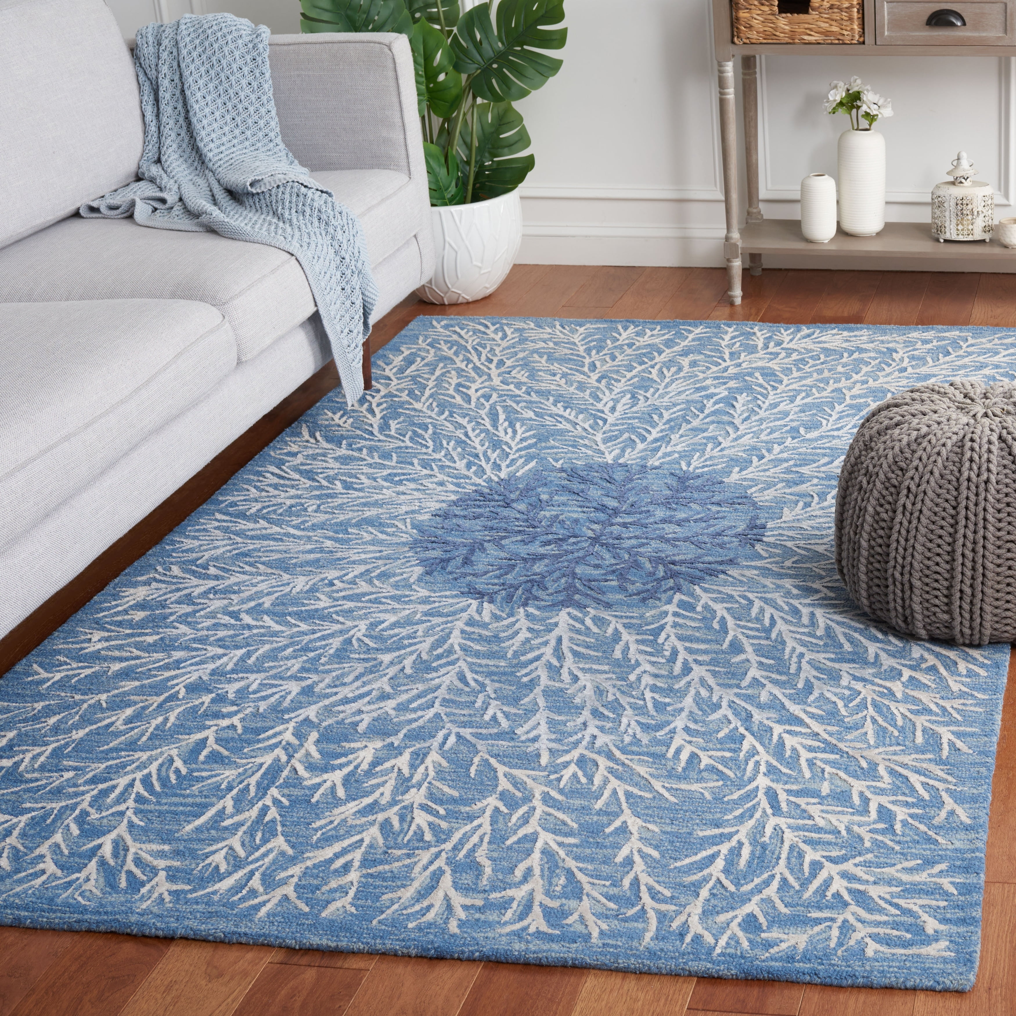 SAFAVIEH Soho Roger Abstract Area Rug, Beige/Brown, 5' x 8'