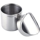 thumbnail image 5 of Cubos de basura de mesa Cubos de basura de mesa Papeleras Papeleras Papeleras de cocina Papeleras cosméticas Tapa abatible de acero inoxidable Adepaton MZQ-0442, 5 of 8