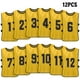 thumbnail image 1 of Chaleco 12 PCS Adultos Fútbol Pinnies Jerseys del equipo de fútbol de secado rápido Deportes juvenil Tomshoo Chaleco, 1 of 7