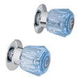 thumbnail image 1 of Juego De 2 Manerales De Acrilico Foset Regadera Azul MR-200Z, 1 of 5