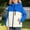 Blue, variant on Lightweight Rain Jacket Teen Girls Color Block Windbreaker Outerwear Hooded Zip Up Coats with Zipper Pockets for Outdoor Hiking Activewear