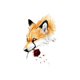 thumbnail image 2 of 1pc Women'S Fashion Fox with Rose Print T-Shirt, Casual Crew Neck Short Sleeve Top, Polyester 95% Spandex 5% Knit Fabric, Animal Pattern, All-Season Comfort Fit, 2 of 5