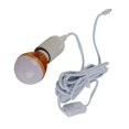 thumbnail image 3 of Luz Solar LED, Bombilla E27 Brillante 5W Bajo Consumo No Resplandor Universal Con Línea CC de 3 Metro para Carpa, 3 of 7
