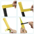 thumbnail image 6 of Tennis Badminton Racket Overgrip Non-Slip Sweatband Drumstick Tape, Yellow 10 Pack, 6 of 6