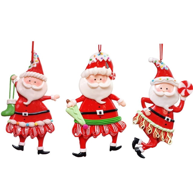 Colgante de árbol de Navidad, adornos navideños 2021, adornos navideños, calcetines de Papá Noel, colgantes, los mejores materiales