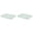 Green, variant on Fast Food and Serving Tray Unbreakable Tea Platter 10x14.5x0.6 Inch Fast Food Tray PP Reusable Multi Purpose Rectangle Serving Tray for Couch Party Dining Picnic Snack Appetizer 1-2Pc