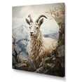 thumbnail image 2 of Designart "Satisfied Goat II" Animals Canvas Art Print, 2 of 5