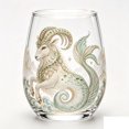 thumbnail image 2 of ZhyrZng 12 Zodiac Constellation Stemless Wine Tumbler,Astrology Horoscope Printed Clear Glass Cup,Capricorn Aries Taurus Libra Zodiac Tumbler for Wine Cocktail Water, Lover Birthday Gift for Women, 2 of 7