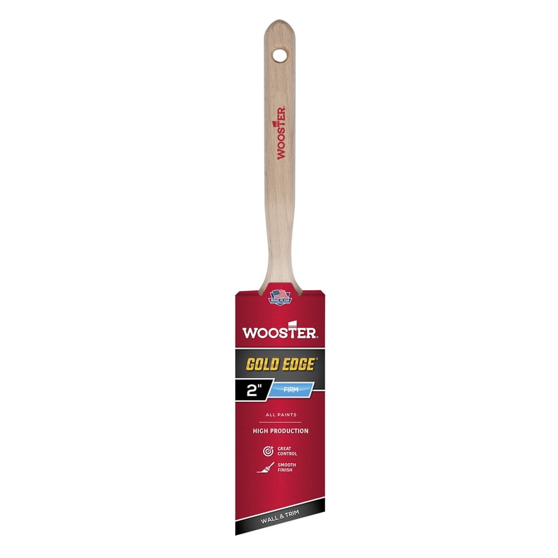 Wooster  Gold Edge  2 in. W Angle  Paint Brush