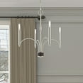 thumbnail image 6 of Livex Lighting 51334 Wisteria 4 Light 20" Wide Mini Chandelier - Nickel, 6 of 7