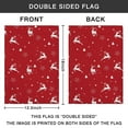 thumbnail image 4 of Christmas Garden Flag - Double Sided 12x18 Inch, Seasonal Outdoor Decor for Yard, Lawn,House - Family,Friends,Christmas., 4 of 5