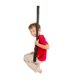 thumbnail image 3 of Hamaca deportiva, para viajes al aire libre, camping, malla verde militar, nailon, con ganchos, 3 of 5