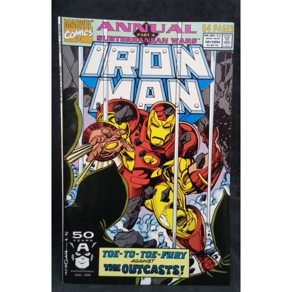 Pre-Owned Iron Man Annual #12 1991 Marvel Comics Comic Book