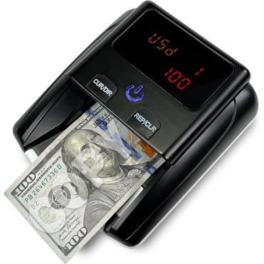 Aneken AL-139 Counterfeit Money Detector, 4-Way Orientation, UV IR ...