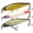 F-3.5"-0.3oz, variant on TRUSCEND Suspending Jerkbait with BKK Hook, Rattle Minnow Fishing Lures with Long Casting Weight Transfer System, Natural Wiggle Action Twitchbait, Freshwater Bait for Bass Walleye Pike Trout Striper