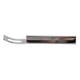 thumbnail image 5 of Qukaim Cuchillo de cuero para manualidades, de acero al carbono con 4 cuchillas reemplazables, cuchillo portátil de corte de cuero para manualidades, color plateado, 5 of 5