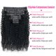 thumbnail image 3 of Extensiones de pelo con clip Pobokix Seamless Curly 120 g 50 cm, 3 of 6