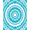 Blue, Pattern 4, variant on ODIKA 4'x6' Machine Washable Non-Slip Area Rug, Elegant Medallion Floral Decorative Art High Traffic Rug, Blue, 437682