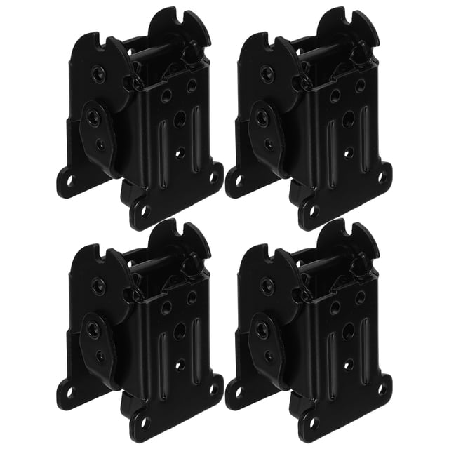 4 soportes plegables: bisagras autoblocantes resistentes de 90 a 180 grados - Soportes de extensión de bloqueo plegables para patas de mesa, patas de cama y bancos de trabajo